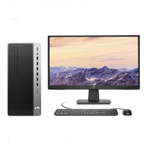惠普(HP)戰99 G2 商用辦公臺式電腦主機（十代i3-10100 8G 512GSSD Win10 Office 注冊五年上門）21.5英寸