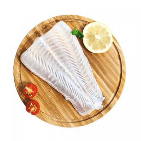 凍巴沙魚片2.5kg/包（肉凈重2kg） 原產越南 去骨去刺 厚切魚柳 整塊海魚酸菜魚水煮魚